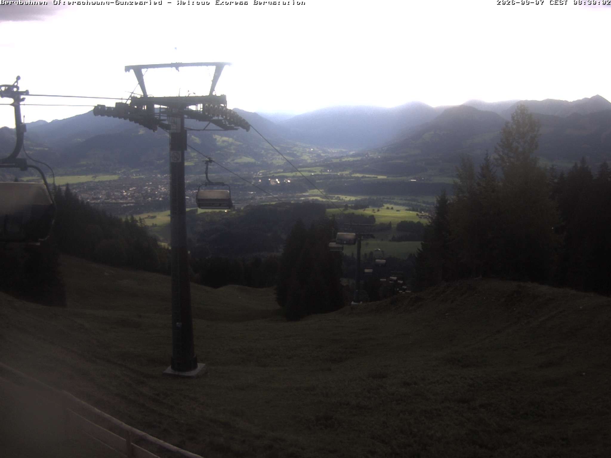 Archiv Foto Webcam Bergstation Sesselbahn Weltcup Express