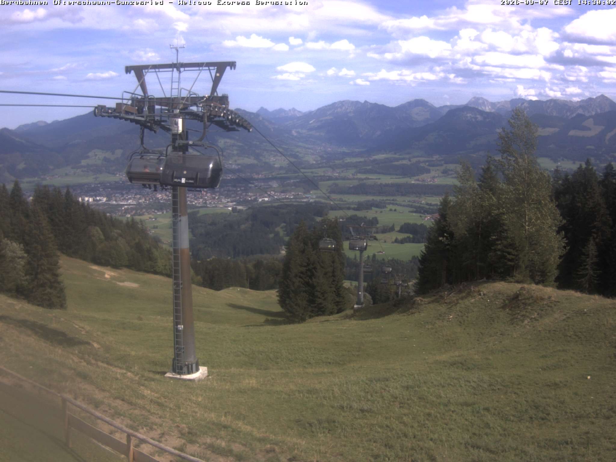 Archiv Foto Webcam Bergstation Sesselbahn Weltcup Express