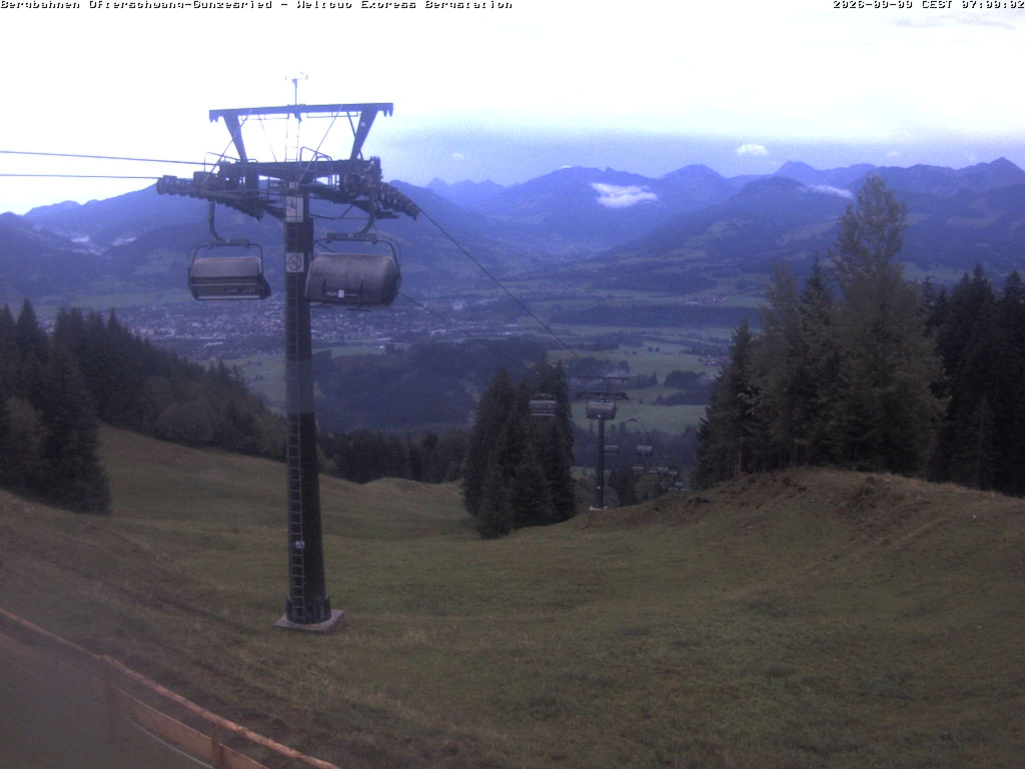 Archiv Foto Webcam Bergstation Sesselbahn Weltcup Express