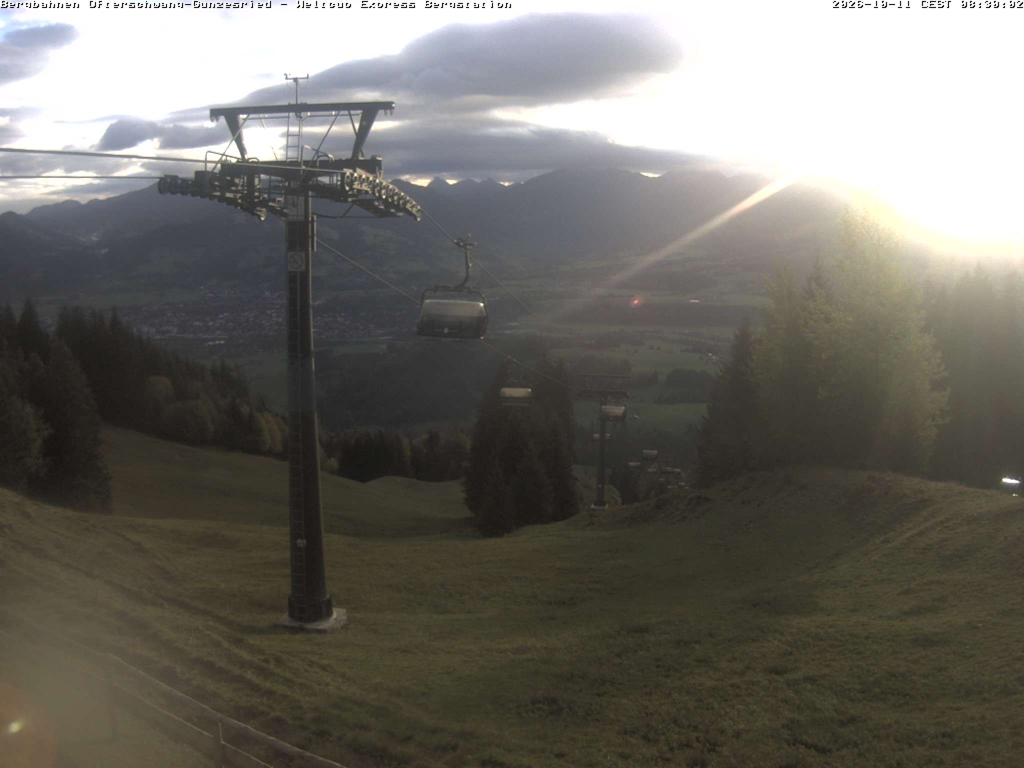 Archiv Foto Webcam Bergstation Sesselbahn Weltcup Express