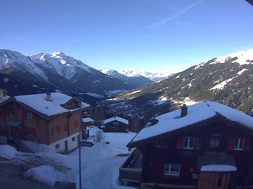 Archived image Webcam Bellwald, tourism association "Bellwald TOurismus"