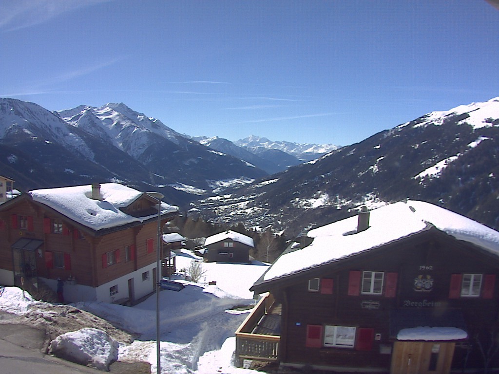 Archived image Webcam Bellwald, tourism association "Bellwald TOurismus"