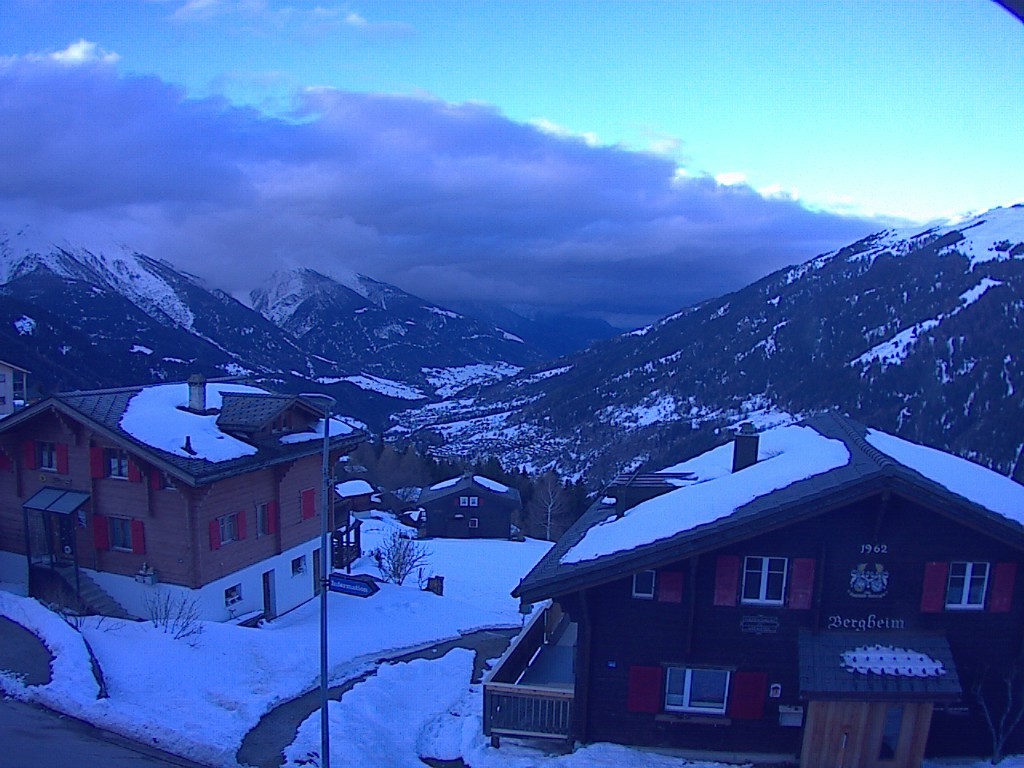 Archived image Webcam Bellwald, tourism association "Bellwald TOurismus"