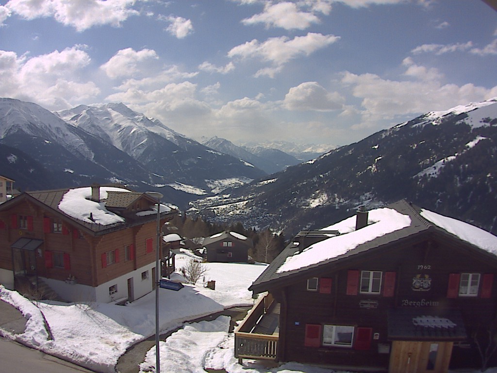 Archived image Webcam Bellwald, tourism association "Bellwald TOurismus"