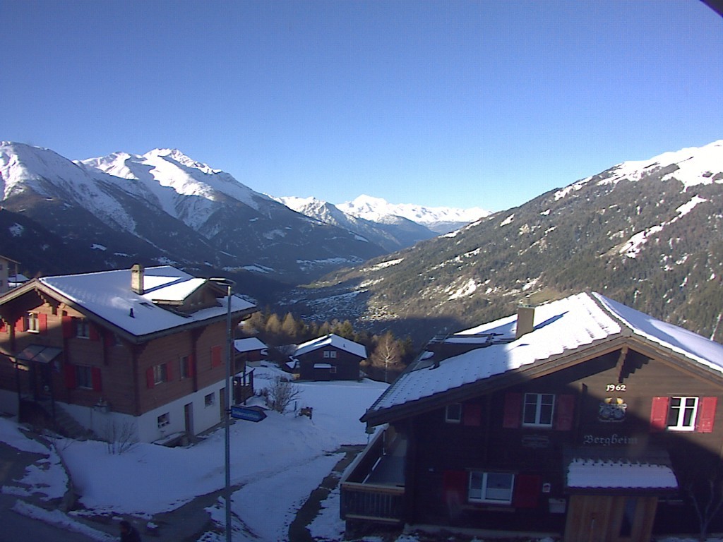 Archived image Webcam Bellwald, tourism association "Bellwald TOurismus"