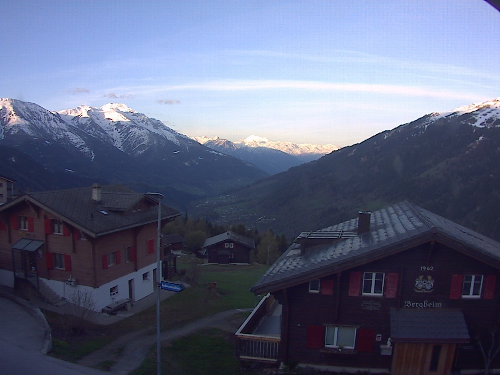 Archived image Webcam Bellwald, tourism association "Bellwald TOurismus"