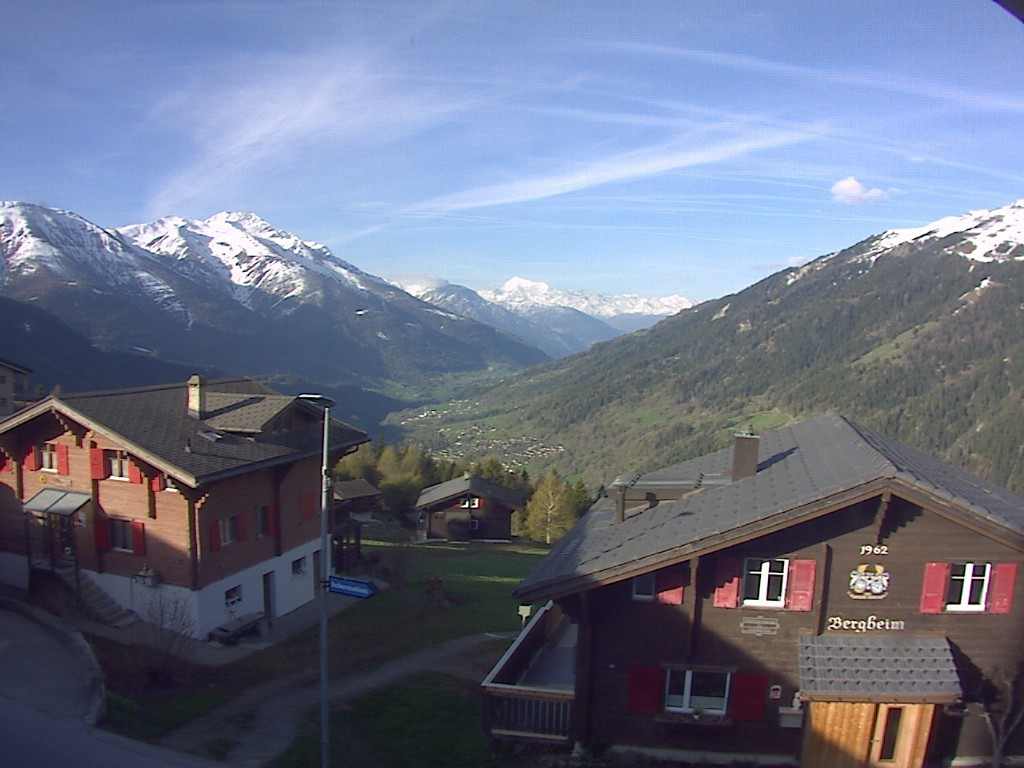 Archived image Webcam Bellwald, tourism association "Bellwald TOurismus"