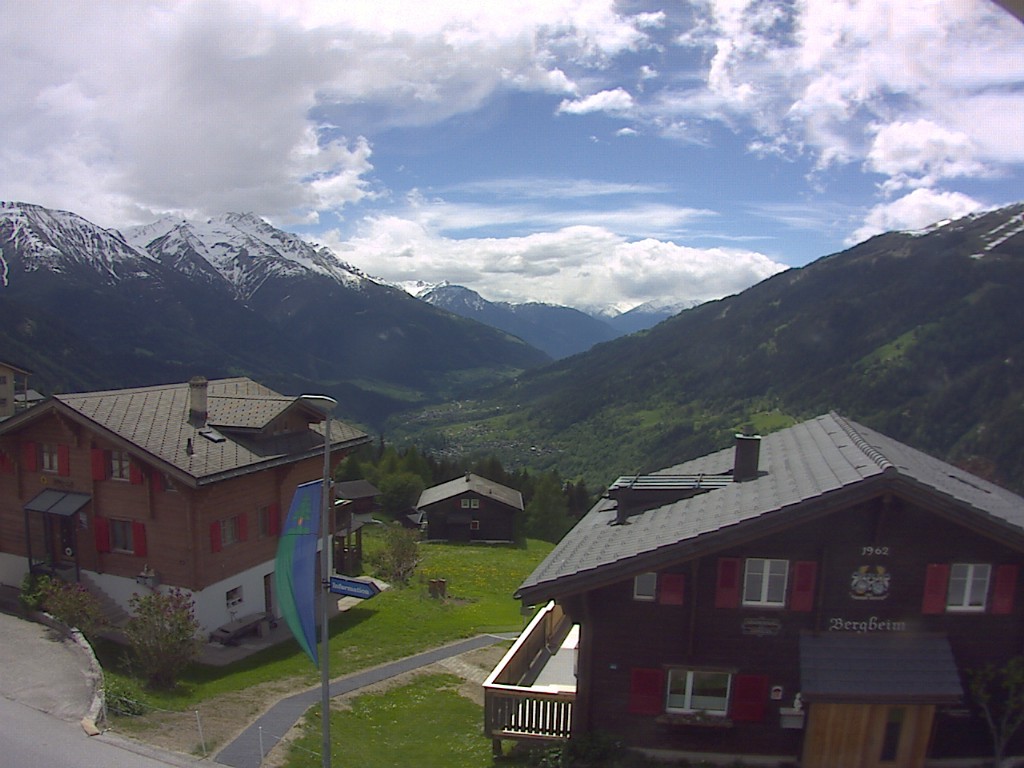 Archived image Webcam Bellwald, tourism association "Bellwald TOurismus"