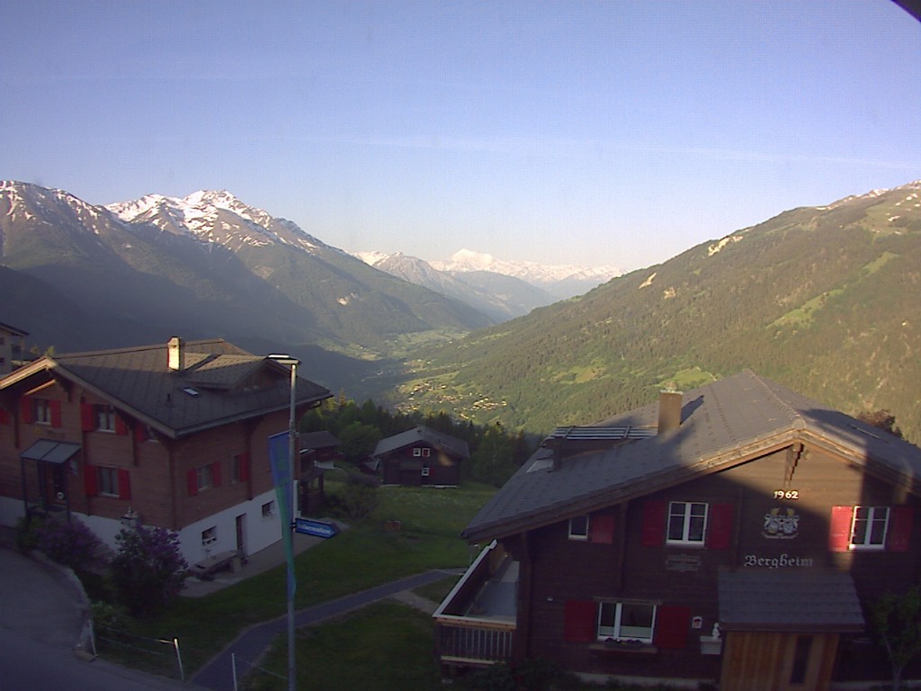 Archived image Webcam Bellwald, tourism association "Bellwald TOurismus"