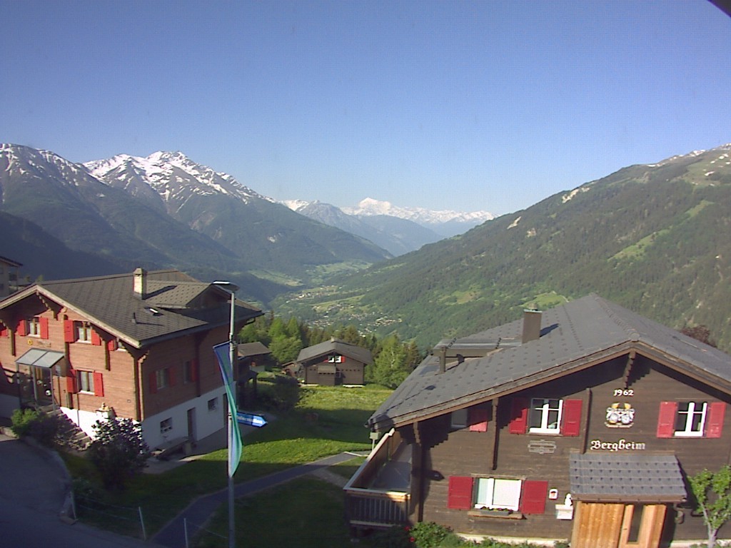 Archived image Webcam Bellwald, tourism association "Bellwald TOurismus"