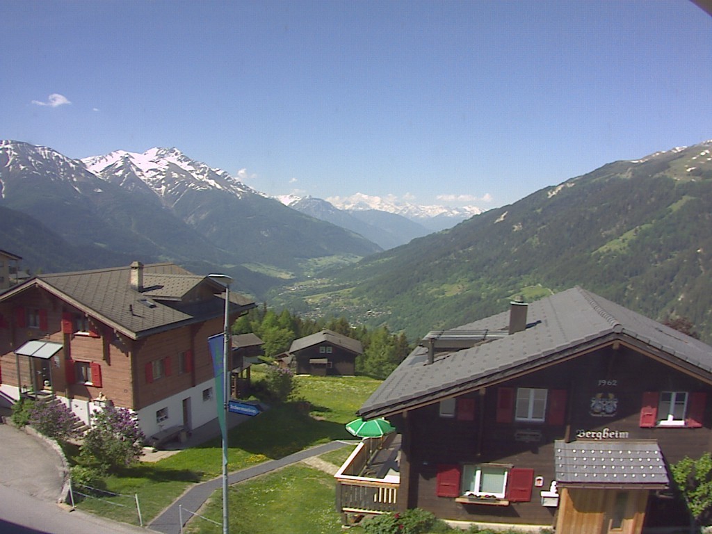 Archived image Webcam Bellwald, tourism association "Bellwald TOurismus"