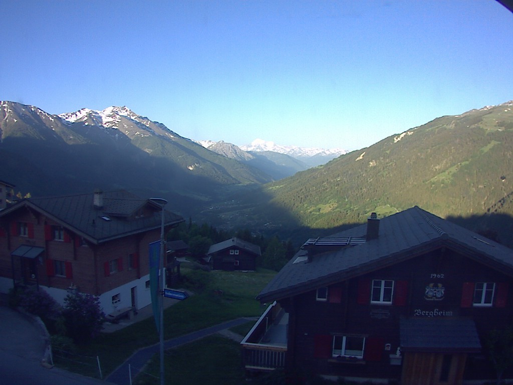 Archived image Webcam Bellwald, tourism association "Bellwald TOurismus"