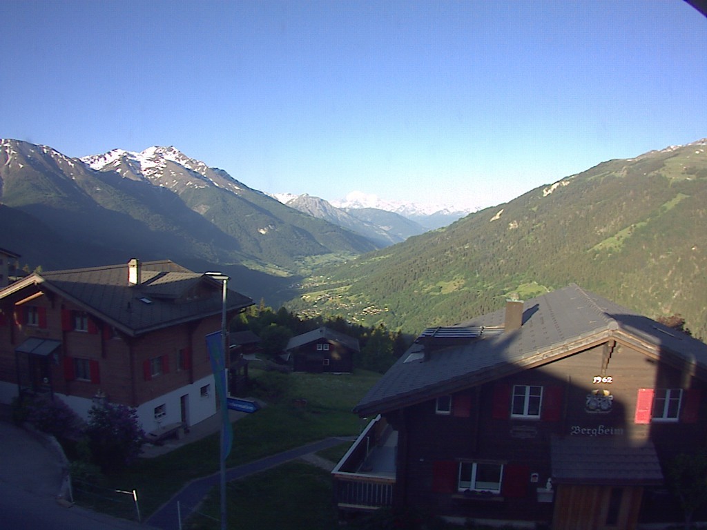 Archived image Webcam Bellwald, tourism association "Bellwald TOurismus"