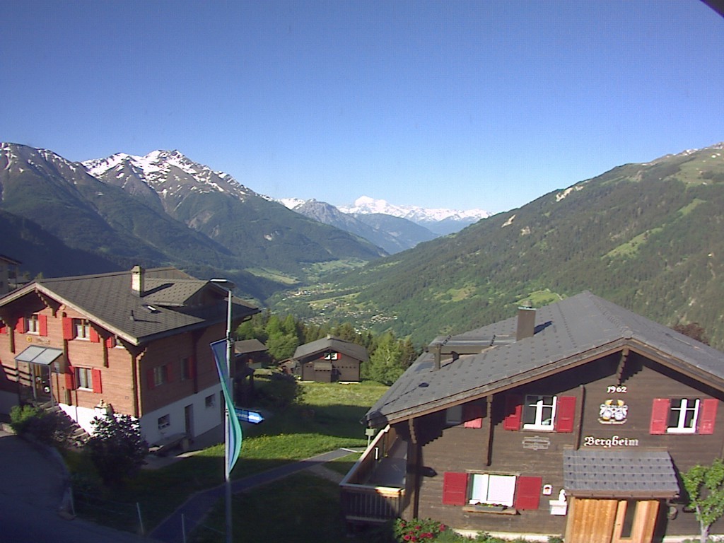 Archived image Webcam Bellwald, tourism association "Bellwald TOurismus"