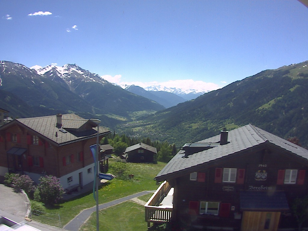 Archived image Webcam Bellwald, tourism association "Bellwald TOurismus"