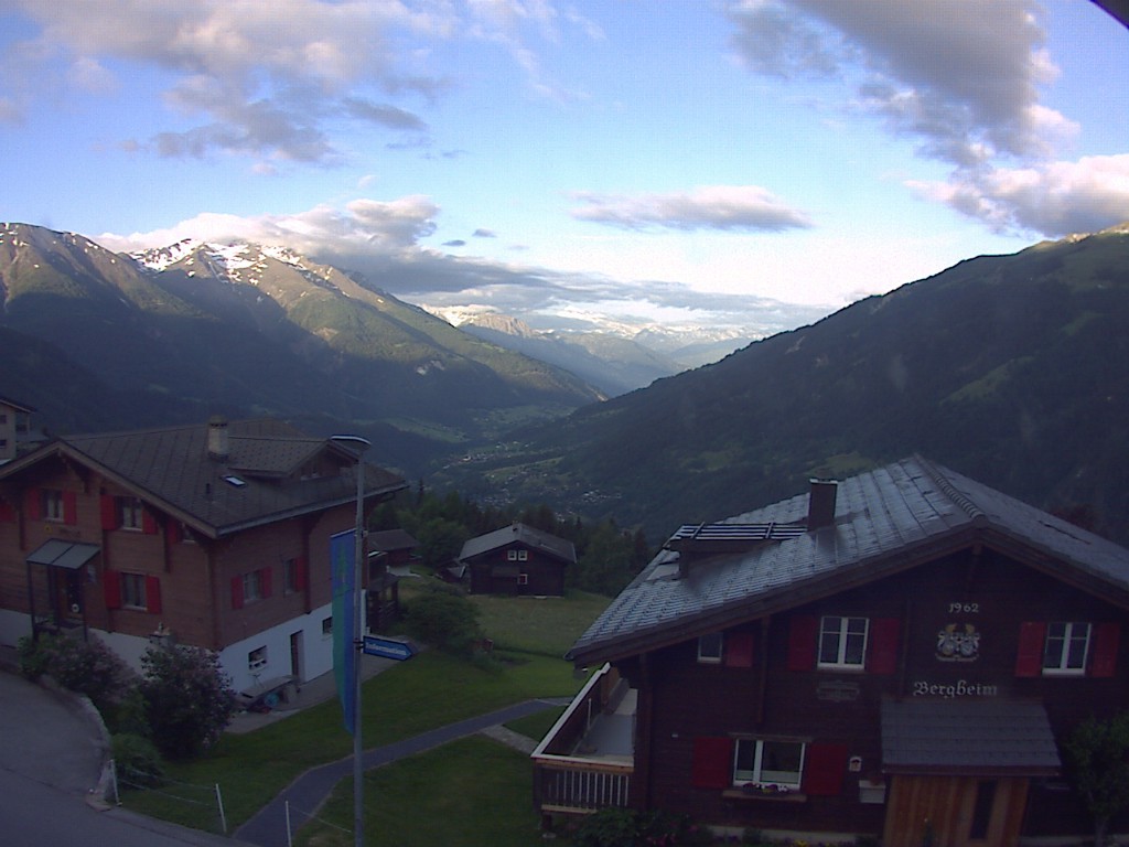 Archived image Webcam Bellwald, tourism association "Bellwald TOurismus"