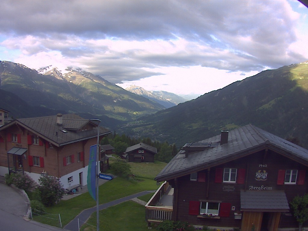 Archived image Webcam Bellwald, tourism association "Bellwald TOurismus"