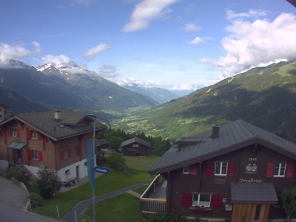 Archived image Webcam Bellwald, tourism association "Bellwald TOurismus"