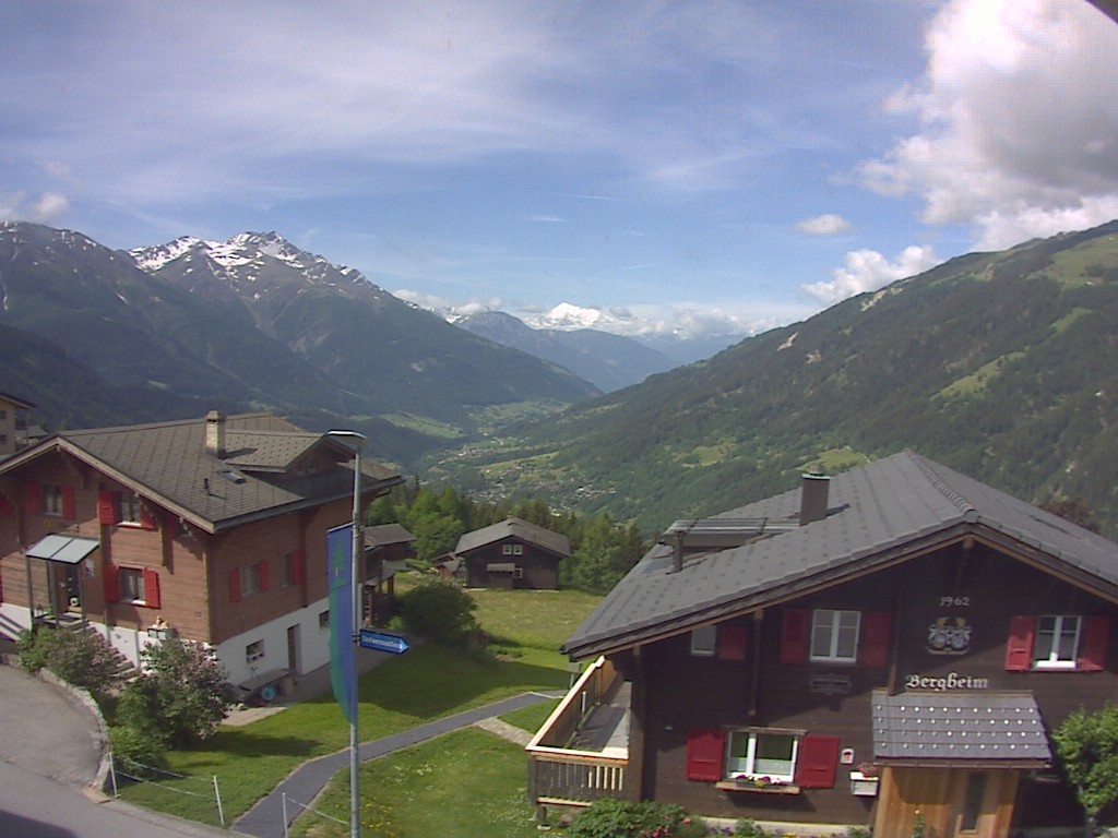 Archived image Webcam Bellwald, tourism association "Bellwald TOurismus"