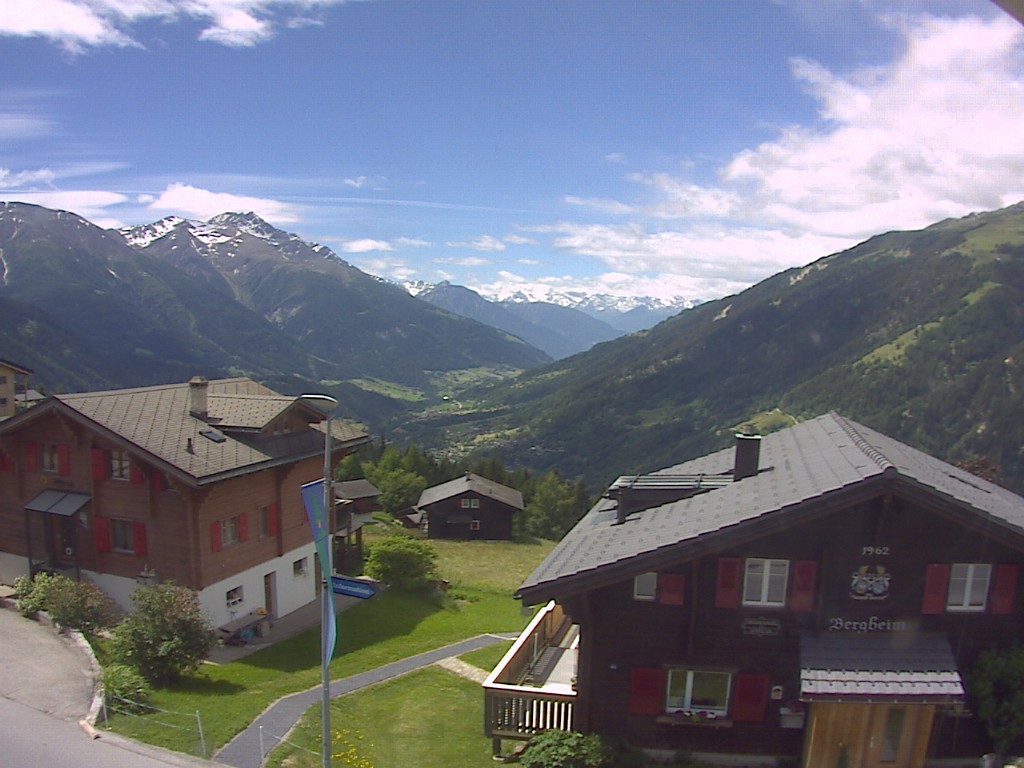 Archived image Webcam Bellwald, tourism association "Bellwald TOurismus"