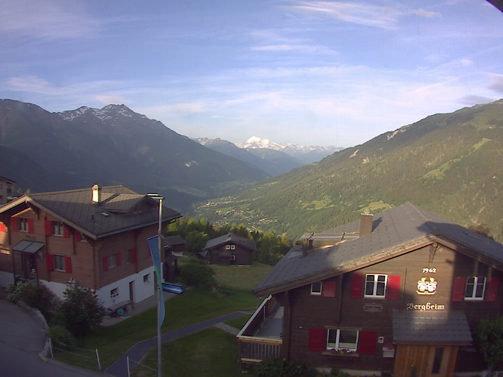 Archived image Webcam Bellwald, tourism association "Bellwald TOurismus"