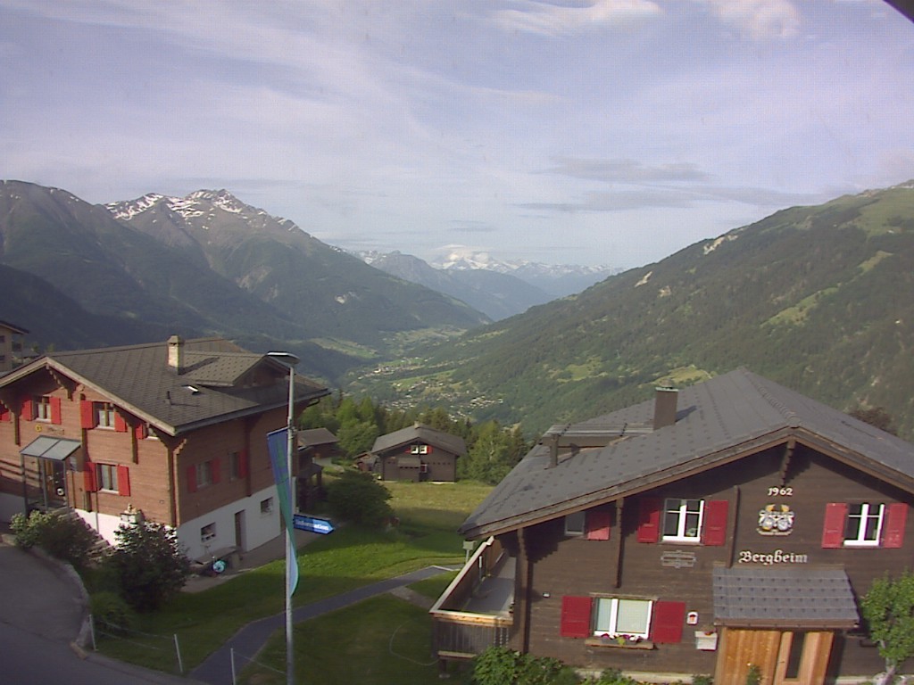 Archived image Webcam Bellwald, tourism association "Bellwald TOurismus"