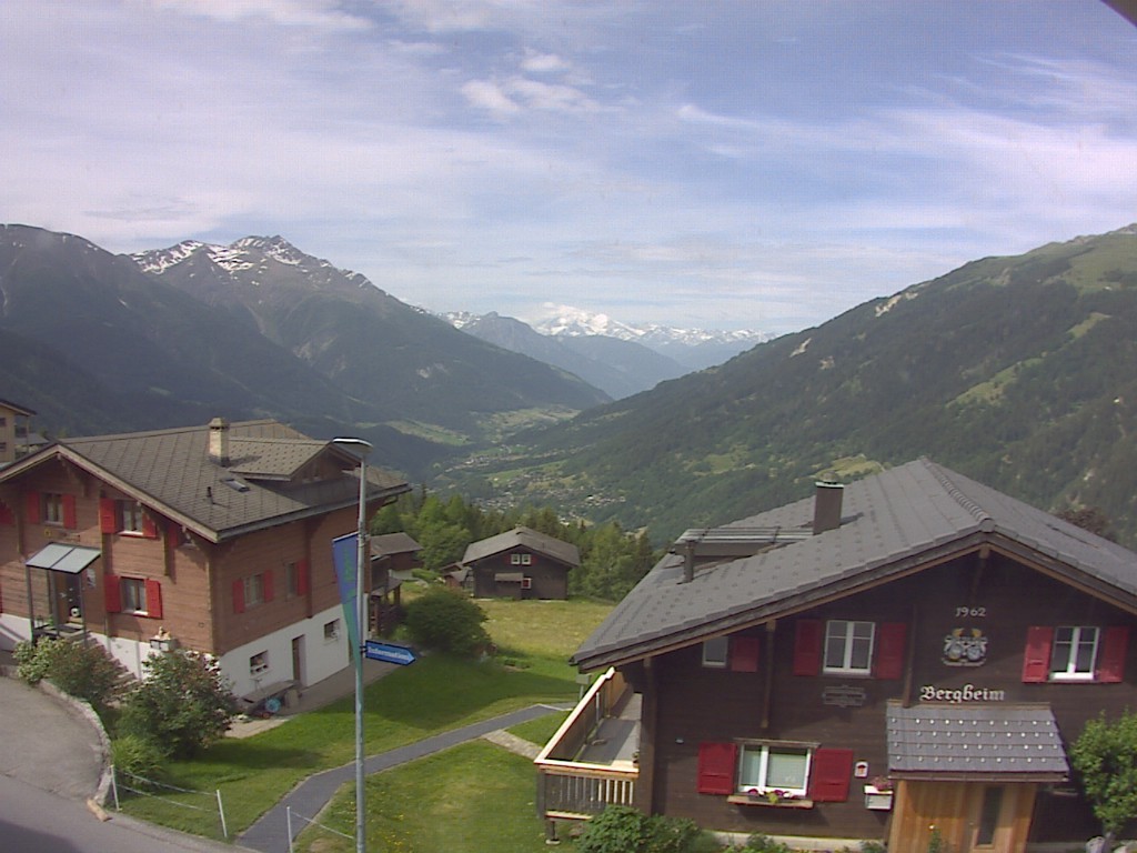 Archived image Webcam Bellwald, tourism association "Bellwald TOurismus"