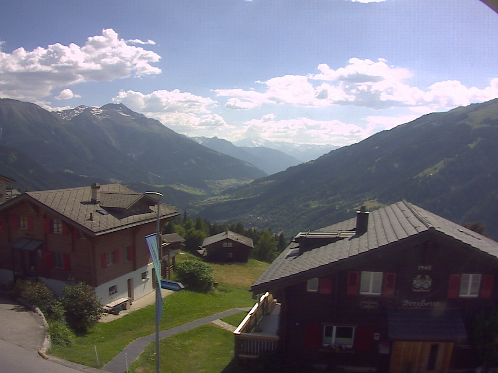 Archived image Webcam Bellwald, tourism association "Bellwald TOurismus"