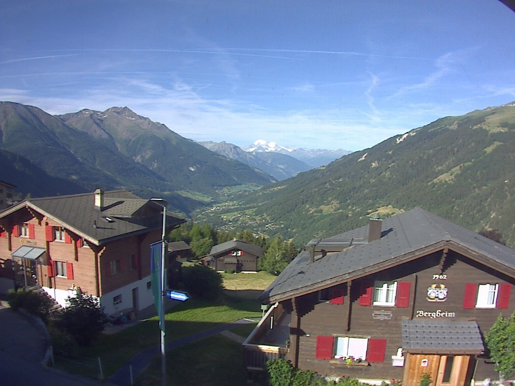 Archived image Webcam Bellwald, tourism association "Bellwald TOurismus"