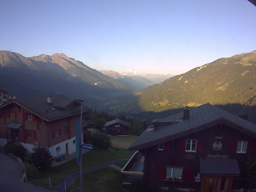 Archived image Webcam Bellwald, tourism association "Bellwald TOurismus"