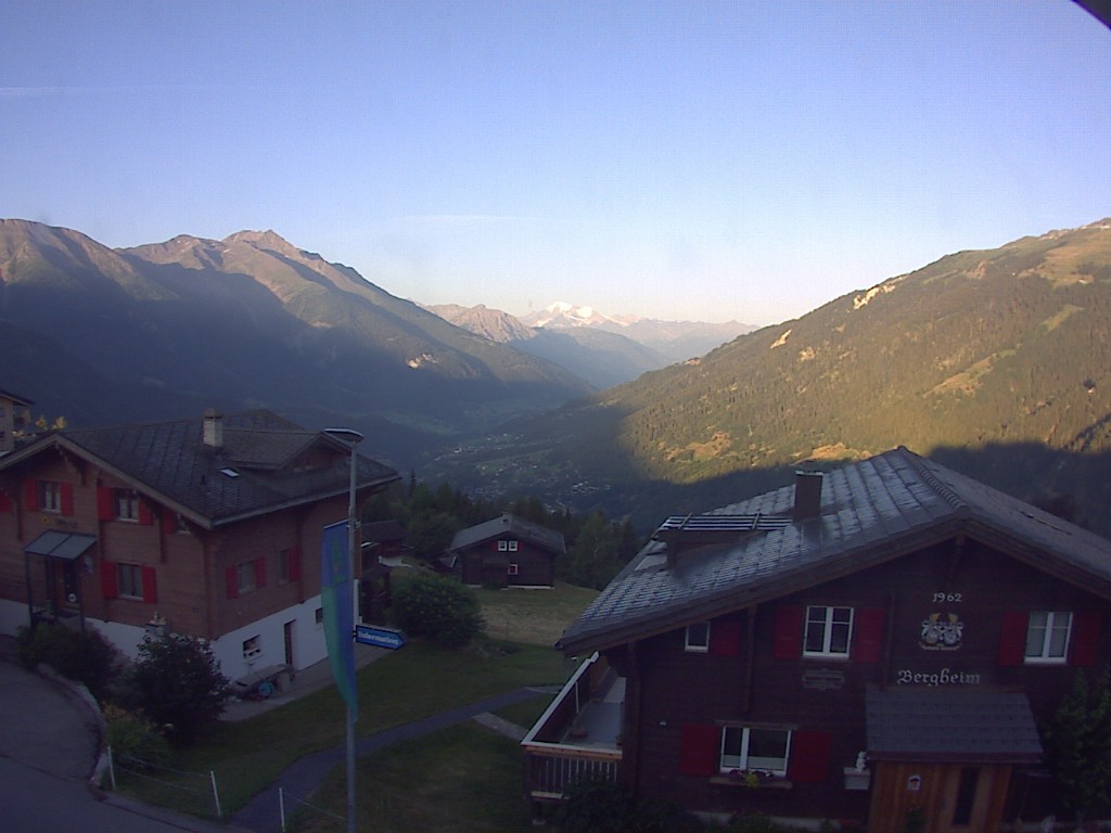 Archived image Webcam Bellwald, tourism association "Bellwald TOurismus"