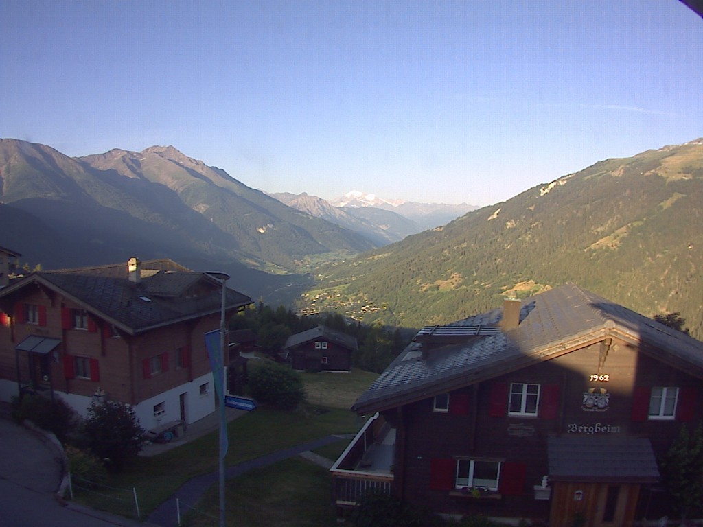 Archived image Webcam Bellwald, tourism association "Bellwald TOurismus"