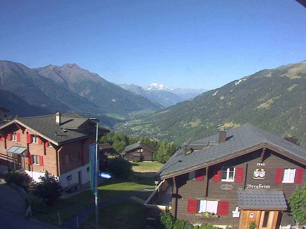 Archived image Webcam Bellwald, tourism association "Bellwald TOurismus"