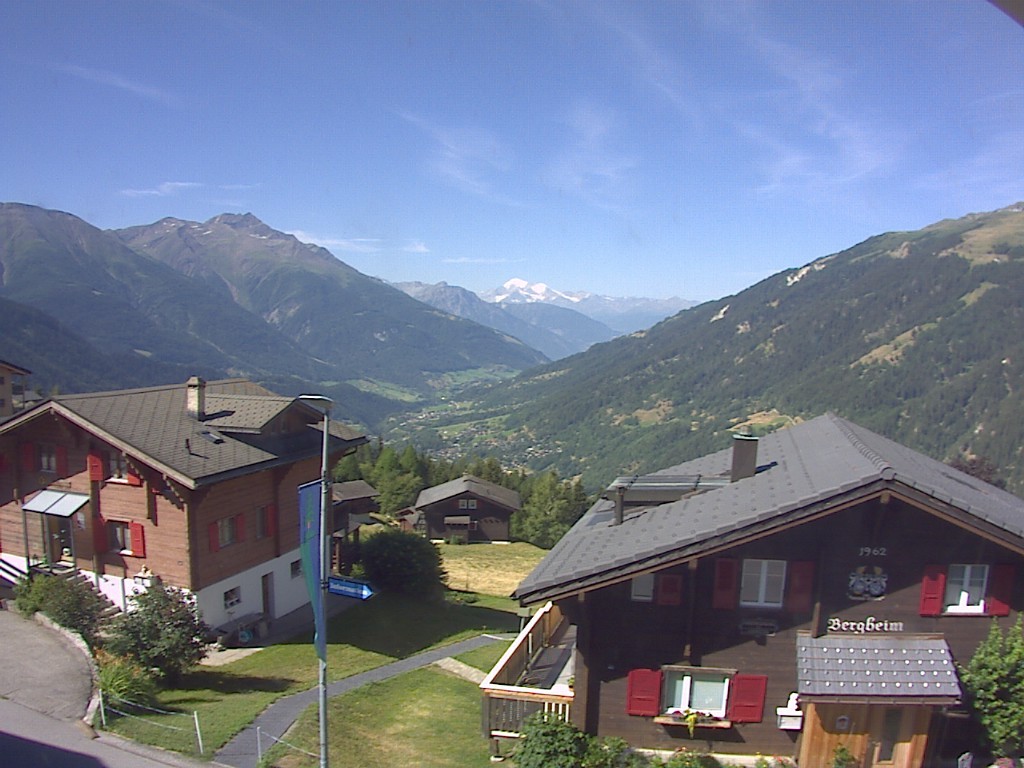 Archived image Webcam Bellwald, tourism association "Bellwald TOurismus"