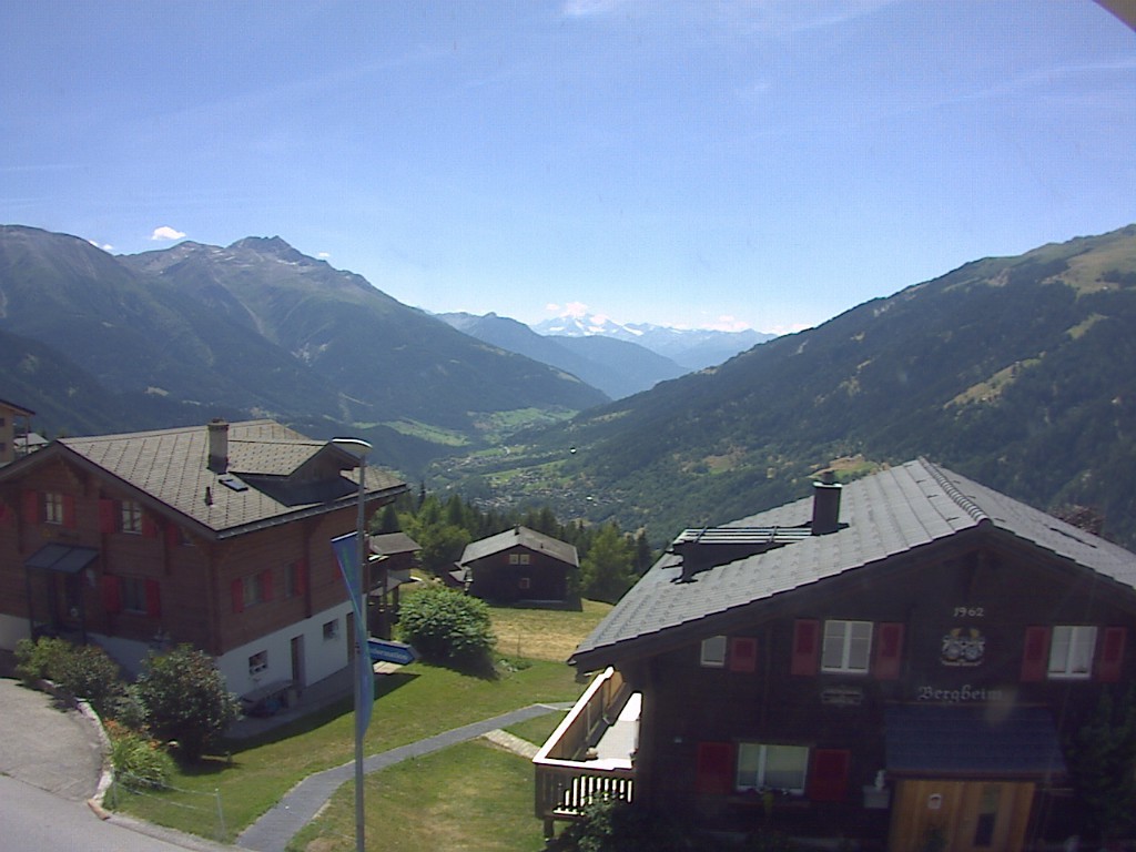 Archived image Webcam Bellwald, tourism association "Bellwald TOurismus"