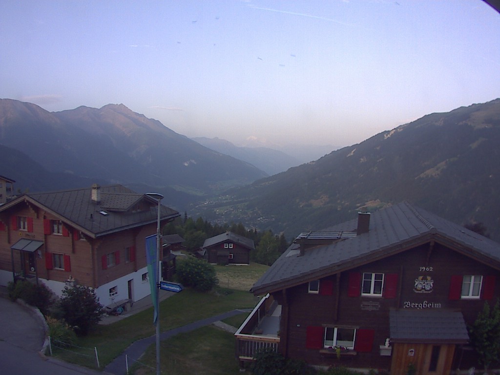 Archived image Webcam Bellwald, tourism association "Bellwald TOurismus"