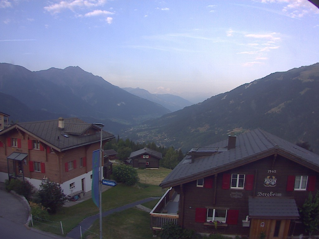 Archived image Webcam Bellwald, tourism association "Bellwald TOurismus"