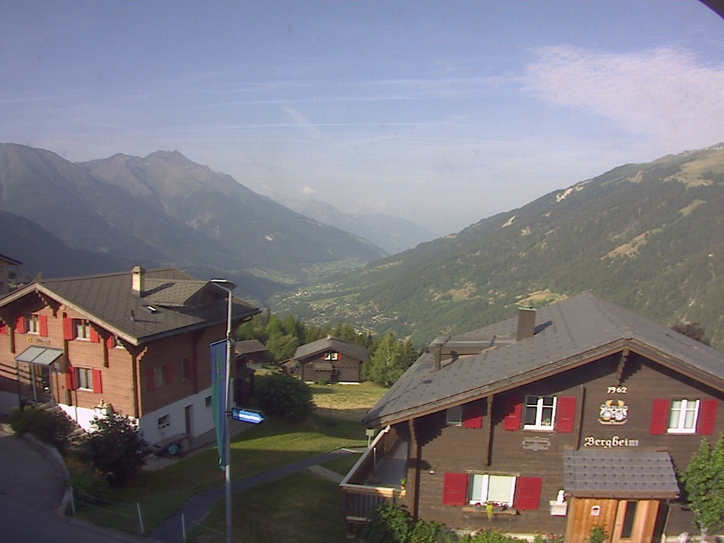 Archived image Webcam Bellwald, tourism association "Bellwald TOurismus"