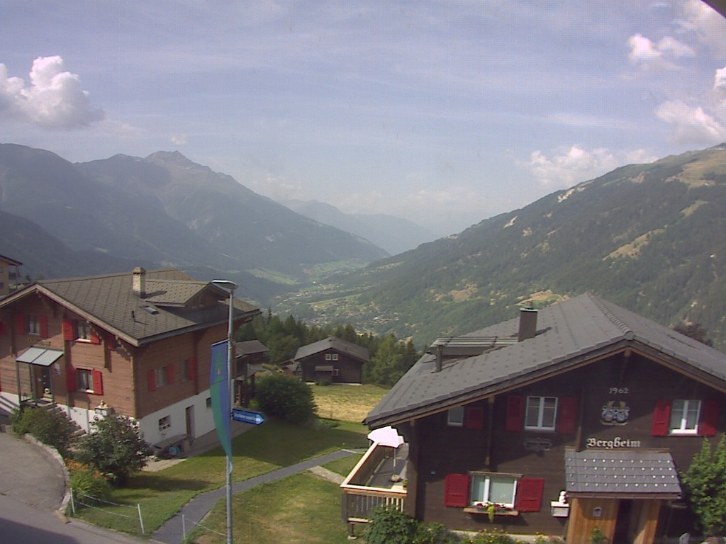 Archived image Webcam Bellwald, tourism association "Bellwald TOurismus"