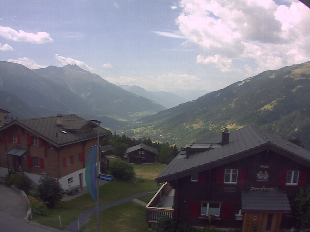 Archived image Webcam Bellwald, tourism association "Bellwald TOurismus"