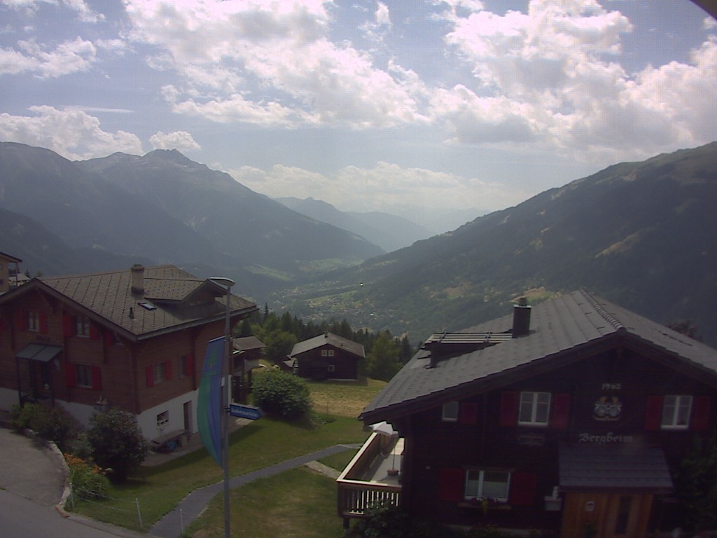 Archived image Webcam Bellwald, tourism association "Bellwald TOurismus"