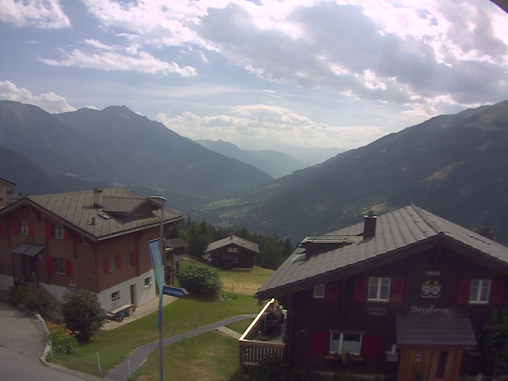Archived image Webcam Bellwald, tourism association "Bellwald TOurismus"
