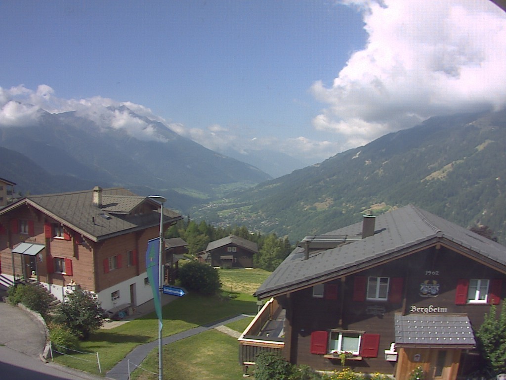Archived image Webcam Bellwald, tourism association "Bellwald TOurismus"