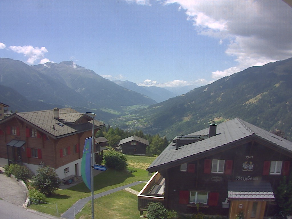 Archived image Webcam Bellwald, tourism association "Bellwald TOurismus"