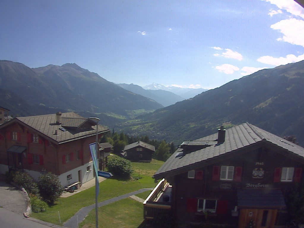 Archived image Webcam Bellwald, tourism association "Bellwald TOurismus"