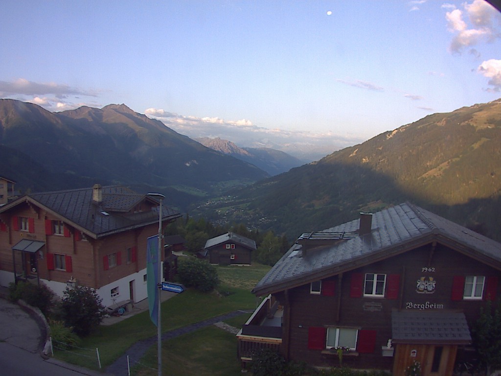 Archived image Webcam Bellwald, tourism association "Bellwald TOurismus"