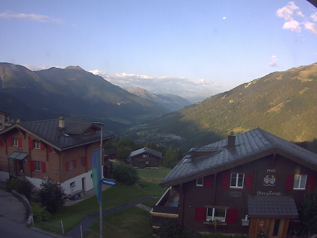 Archived image Webcam Bellwald, tourism association "Bellwald TOurismus"