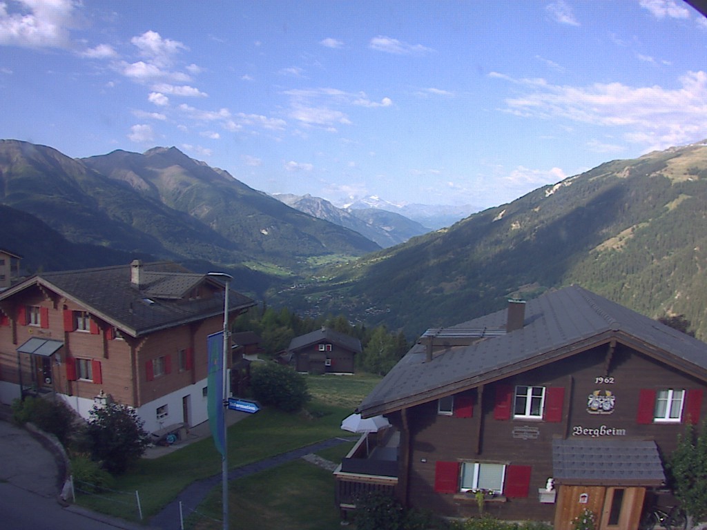 Archived image Webcam Bellwald, tourism association "Bellwald TOurismus"