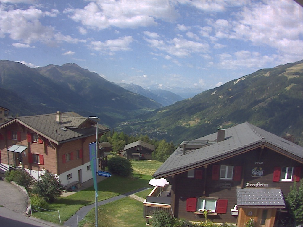 Archived image Webcam Bellwald, tourism association "Bellwald TOurismus"