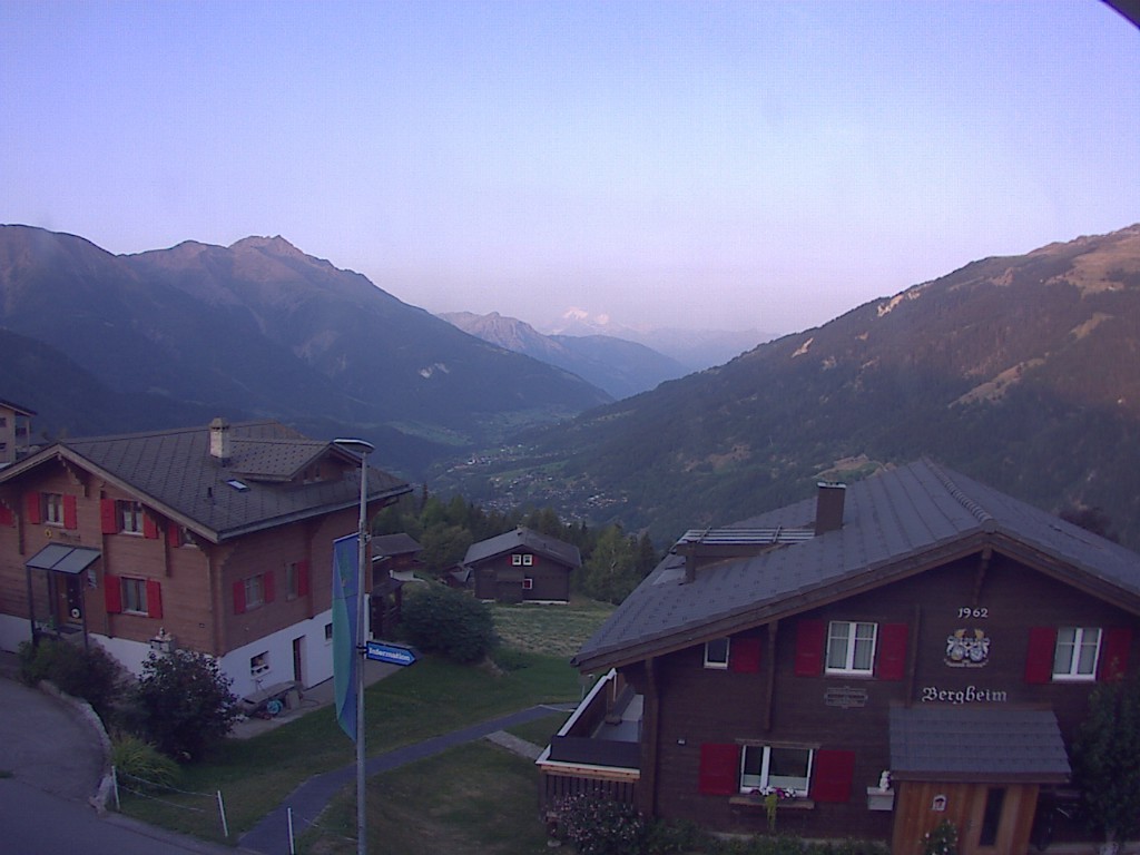 Archived image Webcam Bellwald, tourism association "Bellwald TOurismus"